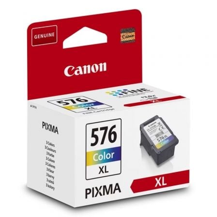Tinteiro Original Canon CL-576XL de Alta Capacidade/ Tricolor