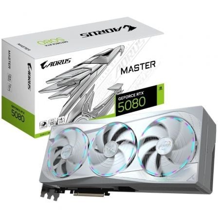 Gigabyte AORUS GeForce RTX 5080 MASTER ICE Graphics Card/ 16GB GDDR7