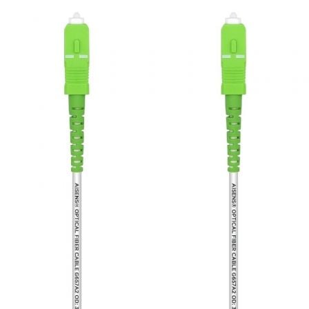 Aisens A152-0493 G657A2 3.0 Fibre Optic Cable/ LSZH/ 1m/ White
