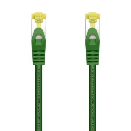 Cabo de Rede RJ45 SFTP Aisens A146-0483 Cat.7/ 2m/ Verde