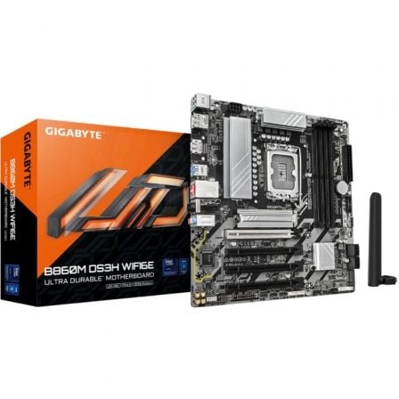Motherboard Gigabyte B860M DS3H WIFI6E Socket 1851/ DDR5/ PCIe 5.0/ Micro ATX
