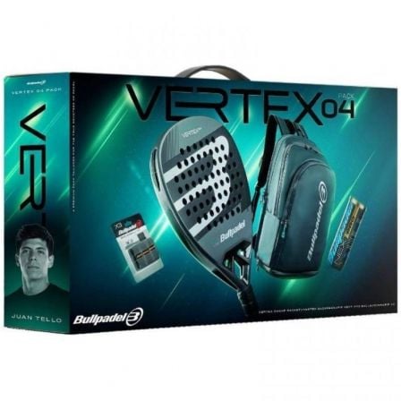 Bullpadel Vertex 04 Comfort Pro Line 2026 Padel Racket Pack/ Includes 3 Accessories