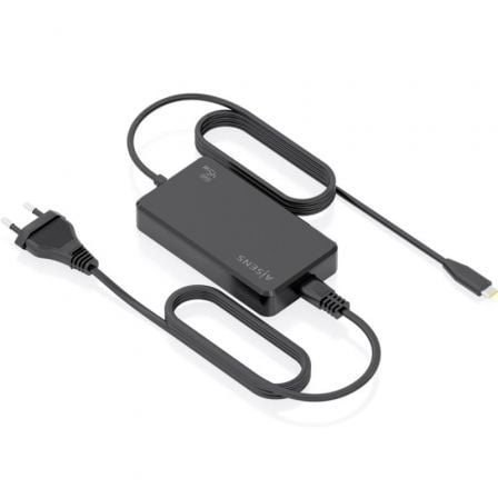 Carregador de Secretária GaN Aisens ASCH-1PD45D067-BK/ 1xUSB Tipo-C/ 45W