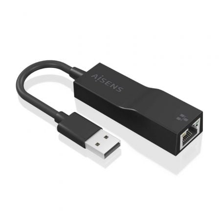 Adaptador USB 3.0 - RJ45 Aisens A106-0766/ 1000Mbps