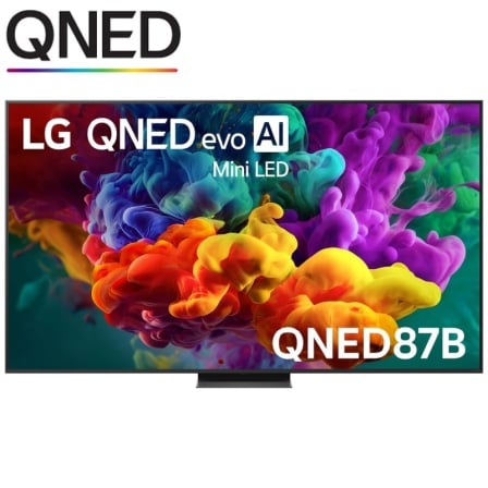 Televisor LG QNED evo AI QNED87 Mini LED 65QNED87B6A 65"/ Ultra HD 4K/ Smart TV/ WiFi