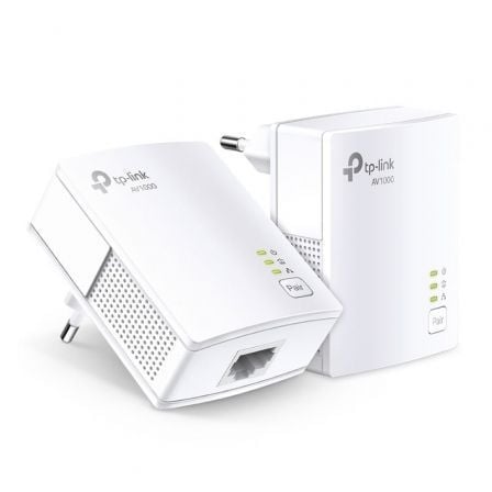 Adaptador Powerline TP-Link TL-PA7017 KIT 1000Mbps/ Alcance 300m/ Pack de 2