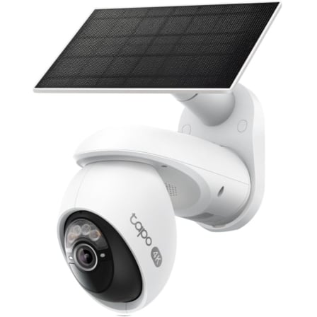 Câmara de Videovigilância TP-Link Tapo C660 KIT/ Visão Noturna/ Controlo através de Aplicação/ Inclui Painel Solar