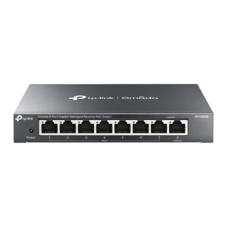 Switch TP-Link TL-RP108GE 8 Portas/ RJ-45 10/100/1000 PoE