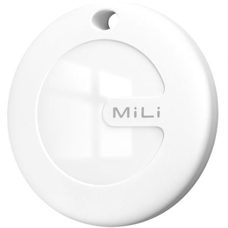 Localizador Leotec EasyTag Dual/ Branco/ Inclui Porta-chaves Vermelho