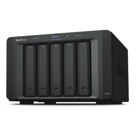 Unidad de Expansion Synology UNIT DX517/ 5 Bahías 3.5"- 2.5"/ Formato Torre