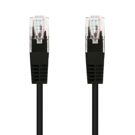 Cabo de Rede RJ45 UTP Nanocable 10.20.0400-L25-BK Cat.6/ 25cm/ Preto
