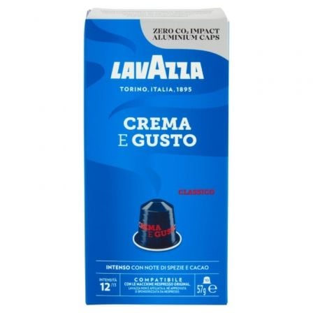 Cápsula Lavazza Crema e Gusto Clássico para Máquinas de Café Nespresso/ Caixa de 10