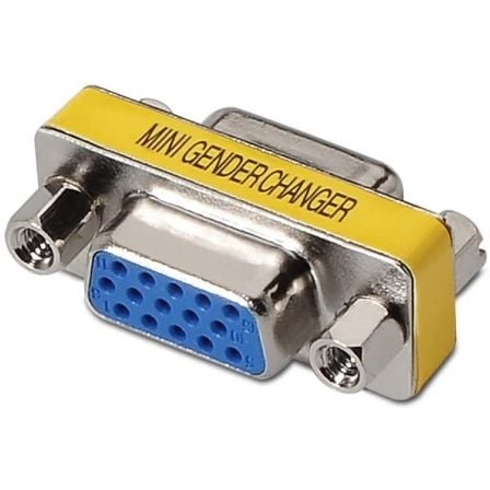 Adaptador Aisens A114-0082/ VGA Fêmea - VGA Fêmea
