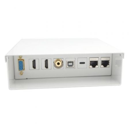 Aisens A127-0720 Connection Box/ VGA - 2x HDMI - Jack 3.5 - USB Type-C - USB - 2x RJ45