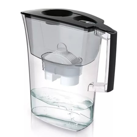 Pack Jarro Filtrante Laica Prime Line Elegante/ 3L/ Preto/ Jarro + 1 Filtro BI-FLUX