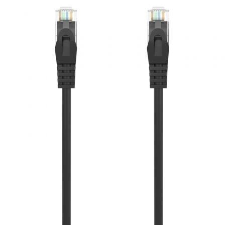 Aisens A145-0587 Cat.6A RJ45 Network Cable AWG24 UTP/ LSZH/ 1m/ Black