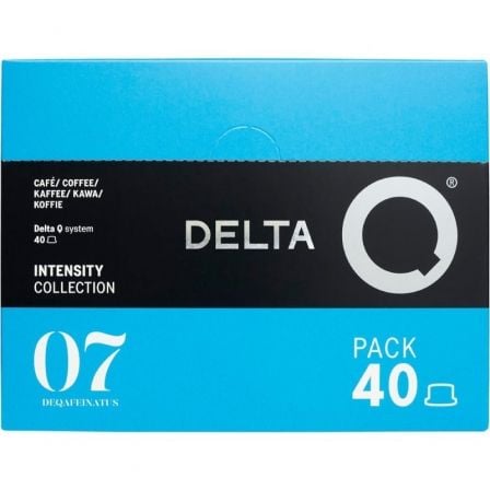 Cápsula Delta DeQafeinatus para máquinas de café Delta/ Caixa de 40