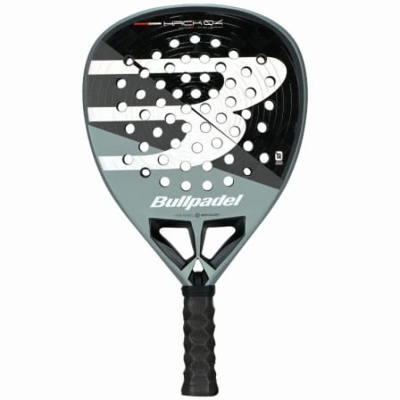 Pala de Pádel Bullpadel Hack 04 2026 (Paquito Navarro)/ Negra y Gris