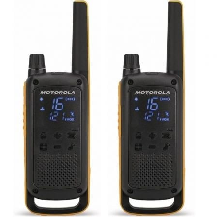 Walkie Talkie Motorola Talkabout T82/ Hasta 10km/ 16 canales