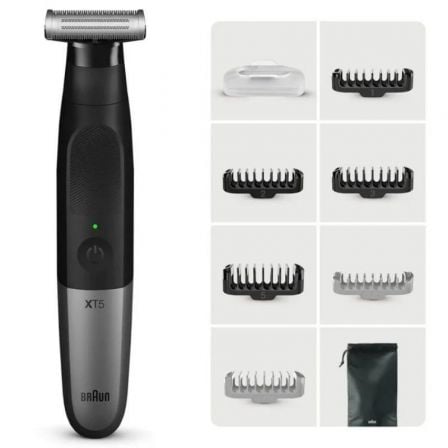 Afeitadora Braun Wet and Dry Serie X XT5200/ con Batería/ 6 Accesorios