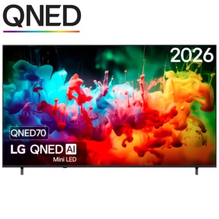 Televisor LG QNED evo AI QNED72 Mini LED 65QNED72B6B 65"/ Ultra HD 4K/ Smart TV/ WiFi