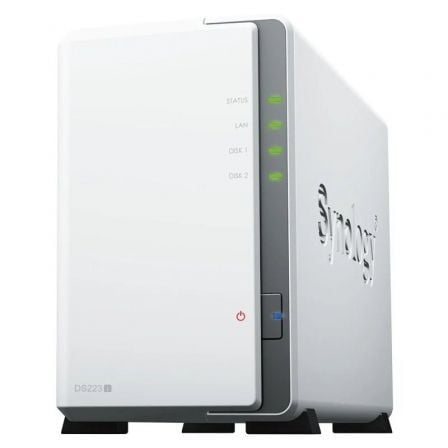 Synology Diskstation DS223J NAS/ 2 Bays 3.5"- 2.5"/ 1GB DDR4/ Tower Form Factor