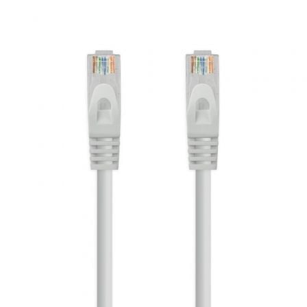 Cabo de Rede RJ45 UTP Nanocable 10.20.1800-L25 Cat.6A/ LSZH/ 25cm/ Cinzento