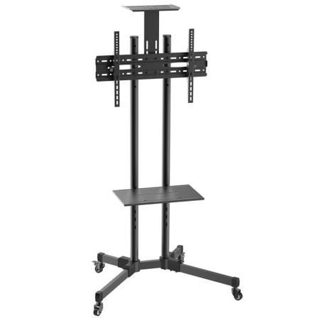 Aisens FT70TE-035 Tilting Floor Stand with Wheels for 37-70" TVs/ up to 50kg