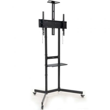 Suporte de Chão Inclinável com Rodas TooQ NEFERTITI FS1151M-B para TV de 37-70"/ até 70kg