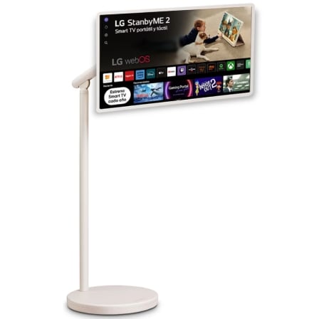 Smart Monitor Portátil LG 27LX6TDGA StanbyMe2 27"/ QHD/ Multimedia/ Smart TV