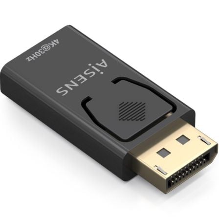 Conversor Aisens A125-0949/ DisplayPort Macho - HDMI Fêmea/ Preto