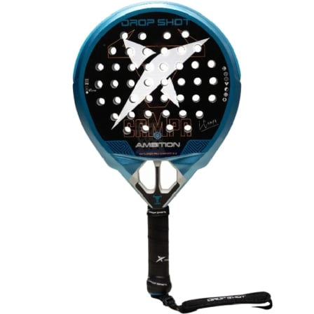 Pala de Pádel Drop Shot Explorer Pro Confort 2.0 2026 (Lucas Campagnolo)/ Azul y Negra