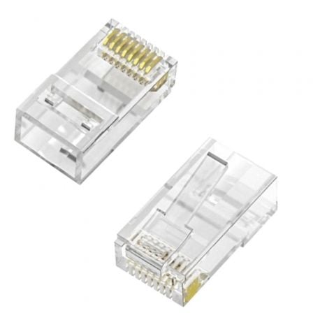 Conector RJ45 Aisens A139-0656/ Cat.6/ 50 unid.