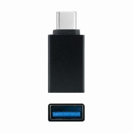 Adaptador USB 3.1 Nanocable 10.02.0010/ USB Fêmea - USB Tipo-C Macho
