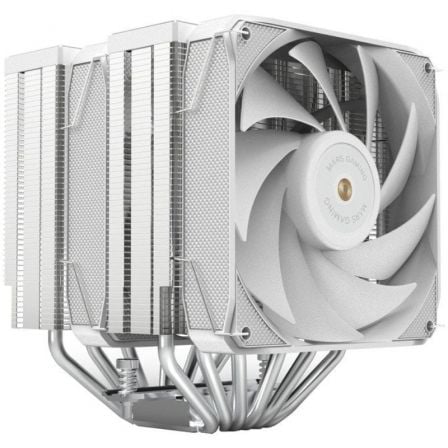 Ventilador con Disipador Mars Gaming MCPU-XU6/ 2x 12cm/ Blanco