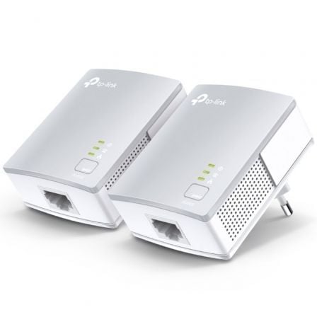 Adaptador Powerline TP-Link TL-PA4010 KIT 600Mbps/ Alcance 300m/ Pack de 2