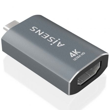 Adaptador USB Tipo-C Aisens A109-0862/ USB Tipo-C Macho/ HDMI 4K Fêmea