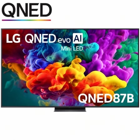 Televisor LG QNED evo AI QNED87 Mini LED 75QNED87B6A 75"/ Ultra HD 4K/ Smart TV/ WiFi