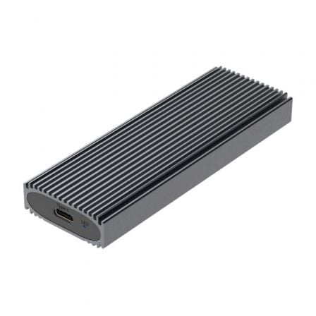Caixa Externa para Disco SSD M.2 NVMe Aisens ASM2-023GR/ USB 3.2/ Sem Parafusos