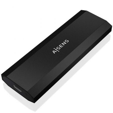 Caixa Externa para SSD M.2 NVMe Aisens ASM2-028B/ USB 3.2/ Sem parafusos