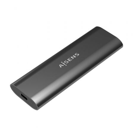 Caixa Externa para SSD M.2 SATA/NVMe Aisens ASM2-015GR/ USB 3.1/ Sem parafusos