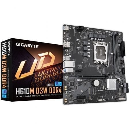 Motherboard Gigabyte H610M D3W DDR4 Socket 1700/ DDR4/ PCIe 4.0/ Micro ATX