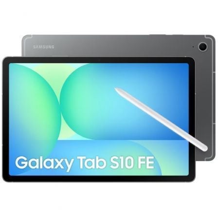 Tablet Samsung Galaxy Tab S10 FE 10.9"/ 12GB/ 256GB/ Octa-core/ Cinzento/ Inclui S-Pen